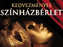 Színházbérlet akció 50%-os önkormányzati támogatással