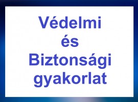 Védelmi és biztonsági gyakorlat a Nemzeti Múzteumban