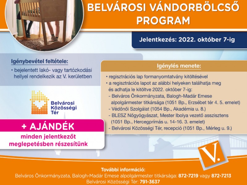 Belvárosi vándorbölcső program