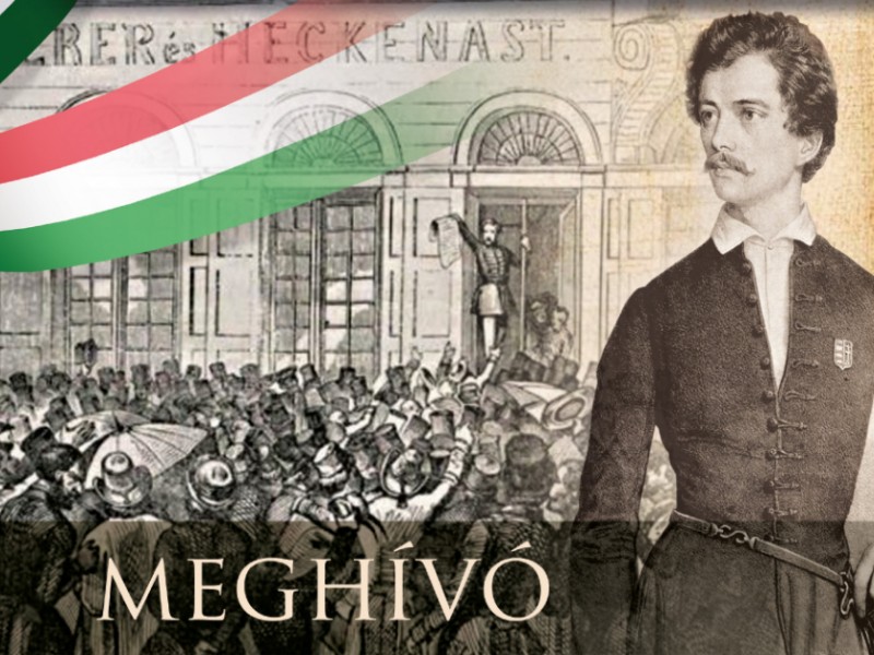 Meghívó március 15-i ünnepségre Meghívó március 15-i ünnepségre
