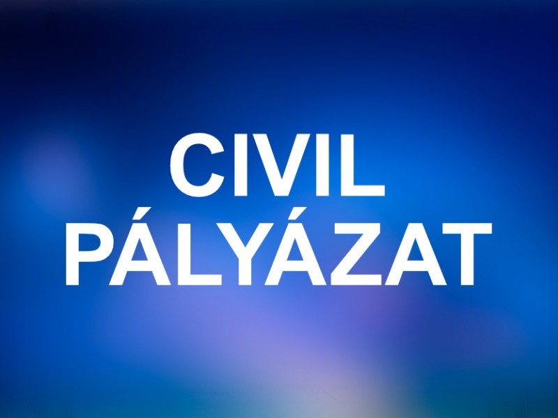 Civil pályázat 2026