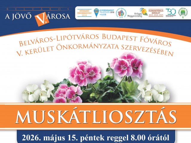 Muskátliosztás 2026